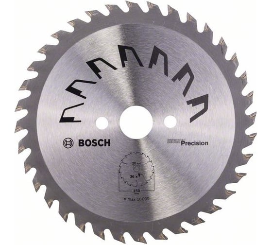 Пильный диск PRECISION GP WO H 150x20/16-36 Bosch 2609256853