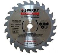 Диск циркулярный по дереву (185х2.5х20 мм; T24) SPARKY 20009520200
