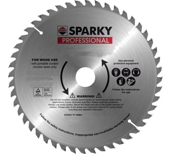 Диск циркулярный по дереву (210х2.5x30 мм; T60) SPARKY 20009523300