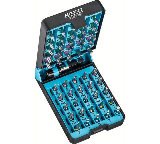 Набор бит (51 шт.) HAZET 2240N/51 1