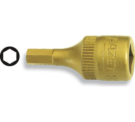 Головка с насадкой (HEX 6; 28 мм) HAZET 8501-6