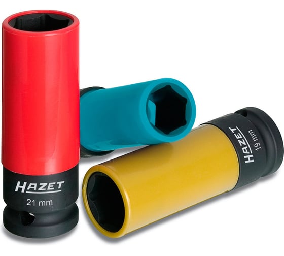 Набор ударных головок (17-21 мм; 1/2"; 85 мм) HAZET 903SPC/3