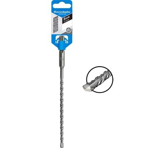 Сверло-бур по бетону SDS-plus Basic 16x460 мм RENNBOHR 691646 1