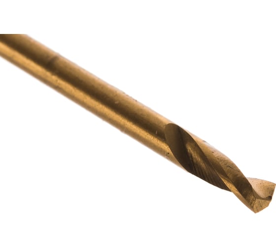Сверло по металлу двусторон Профоснастка 2,0 мм HSS M2 TIN/135 DIN 1897 , 20 шт., №933 30207001