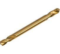 Сверло по металлу двустороннее Эксперт №993 (10 шт: 8х79 мм; HSS-G; TiN; DIN 1897) Профоснастка 30207061