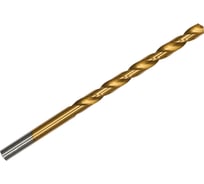 Сверло по металлу удлин Профоснастка 10,0 мм HSS M2 TIN/135 DIN 340, 5 шт., №731 30206091