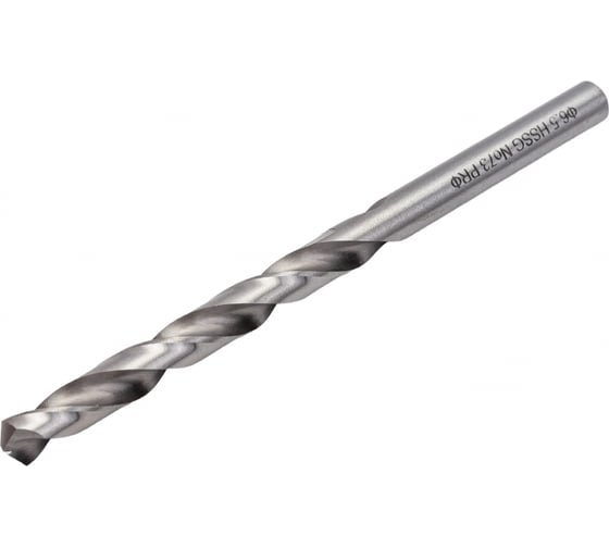 Сверло по металлу Профоснастка 6,5 мм HSS-G 4341/118 DIN 338., 10 шт., №73 30101073
