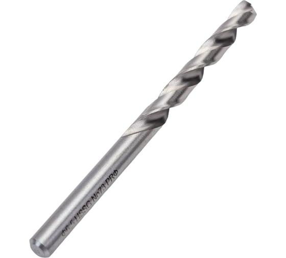 Сверло по металлу Профоснастка 6,5 мм HSS-G 4341/118 DIN 338., 10 шт., №73 30101073