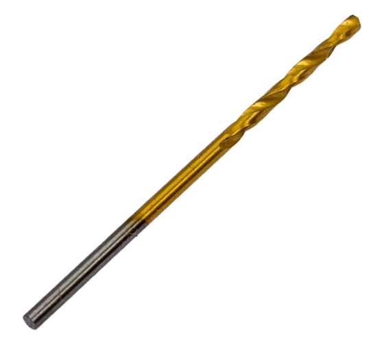 Сверло по металлу Профоснастка 1,6 мм HSS M2 TIN/135 DIN 338, 10 шт., №343 30202023