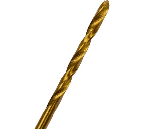 Сверло по металлу Профоснастка 1,6 мм HSS M2 TIN/135 DIN 338, 10 шт., №343 30202023