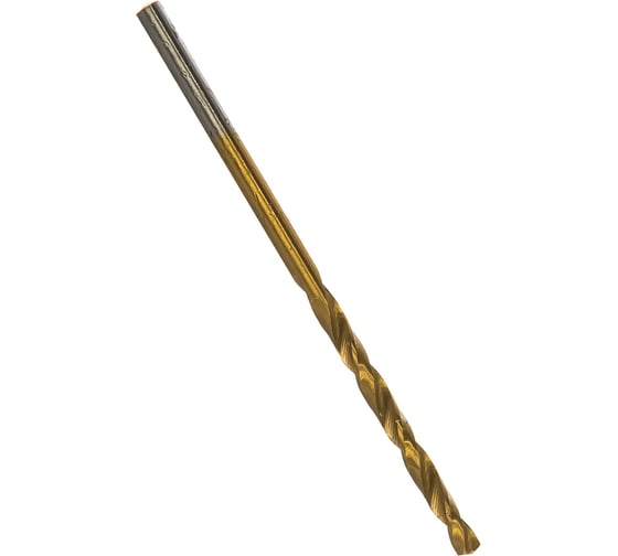 Сверло по металлу Профоснастка 2,4 мм HSS M2 TIN/135 DIN 338, 10 шт., №351 30202031