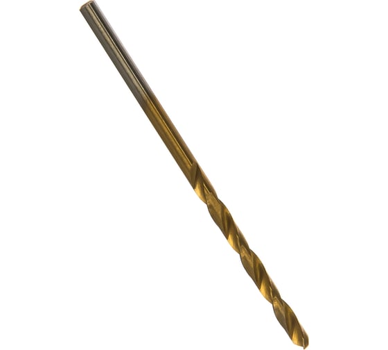 Сверло по металлу Профоснастка 2,8 мм HSS M2 TIN/135 DIN 338, 10 шт., №355 30202035
