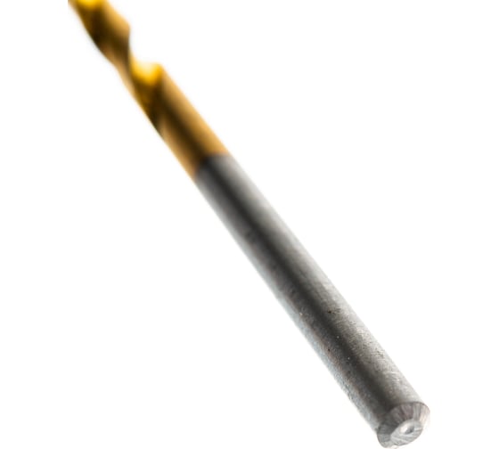 Сверло по металлу Профоснастка 3,3 мм HSS M2 TIN/135 DIN 338, 10 шт., №360 30202040