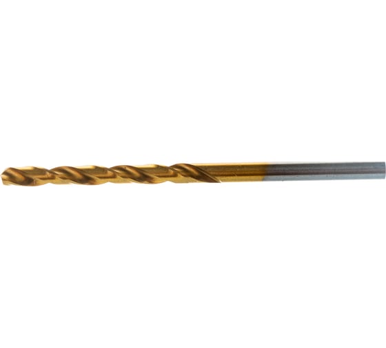 Сверло по металлу Профоснастка 4 мм HSS M2 TIN/135 DIN 338, 10 шт., №367 30202047 1