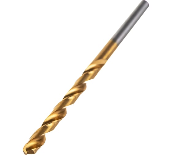 Сверло по металлу Профоснастка 4,2 мм HSS M2 TIN/135 DIN 338, 10 шт., №369 30202049