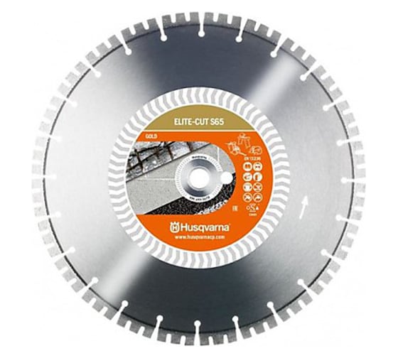 Алмазный диск ELITE-CUT S65 (500х25.4 мм) Husqvarna 5798208-60