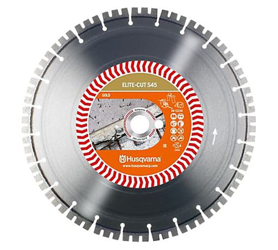 Алмазный диск ELITE-CUT S45 (500х25.4 мм) Husqvarna 5798207-60