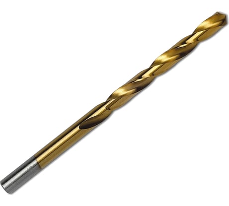Сверло по металлу Профоснастка 6,3 мм HSS M2 TIN/135 DIN 338, 10 шт., №390 30202070