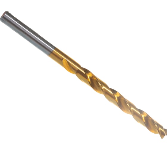 Сверло по металлу Профоснастка 7,7 мм HSS M2 TIN/135 DIN 338, 8 шт., №404 30202084