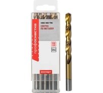 Сверло по металлу Профоснастка 7,9 мм HSS M2 TIN/135 DIN 338, 8 шт., №406 30202086