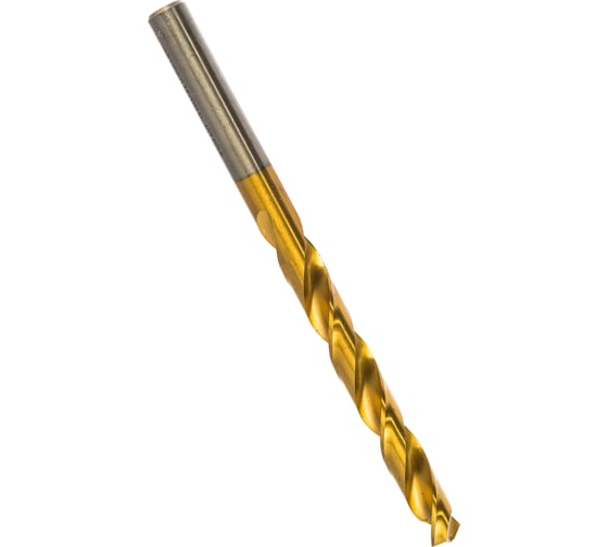 Сверло по металлу Профоснастка 8 мм HSS M2 TIN/135 DIN 338, 8 шт., №407 30202087