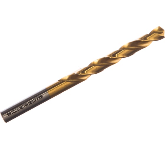 Сверло по металлу Профоснастка 9 мм HSS M2 TIN/135 DIN 338, 8 шт., №417 30202097