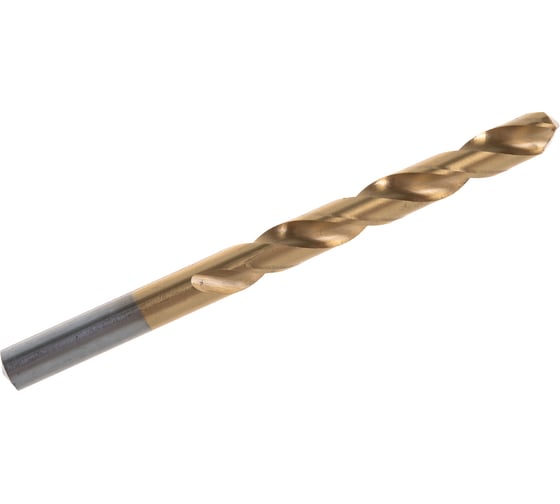 Сверло по металлу Профоснастка 9,9 мм HSS M2 TIN/135 DIN 338, 8 шт., №426 30202106