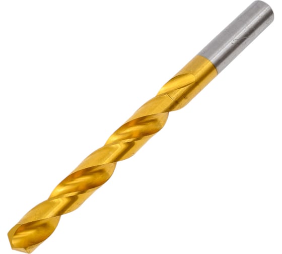 Сверло по металлу Профоснастка 12,5 мм HSS M2 TIN/135 DIN 338, 5 шт., №452 30202132 1