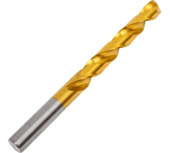 Сверло по металлу Профоснастка 12,5 мм HSS M2 TIN/135 DIN 338, 5 шт., №452 30202132