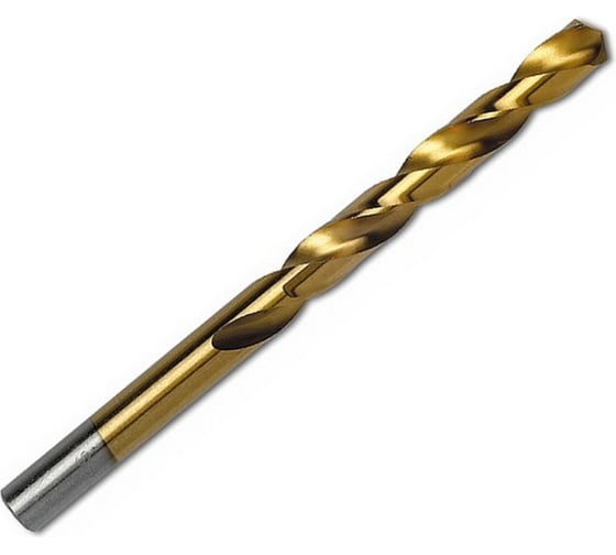 Сверло по металлу Профоснастка 12,7 мм HSS M2 TIN/135 DIN 338, 5 шт., №454 30202134