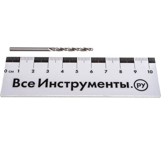 Сверло по металлу Профоснастка 3 мм HSS-G 4341/118 DIN 338, 10 шт., №38 30101038