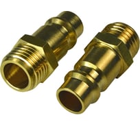 Соединение быстроразъемное (10 шт; папа – M1/4; латунь) HUBERTH RP208328