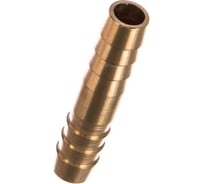 Фитинг прямой (10 шт; елочка 9 мм; латунь) HUBERTH RP208340