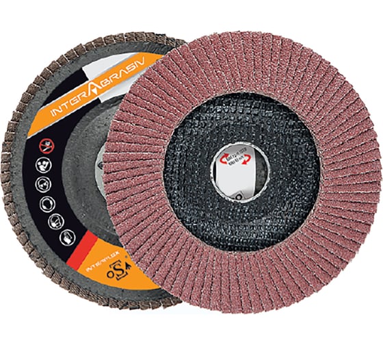 Круг лепестковый Alox Eco 125x22.23 мм, Р40 Interflex 4687203548384