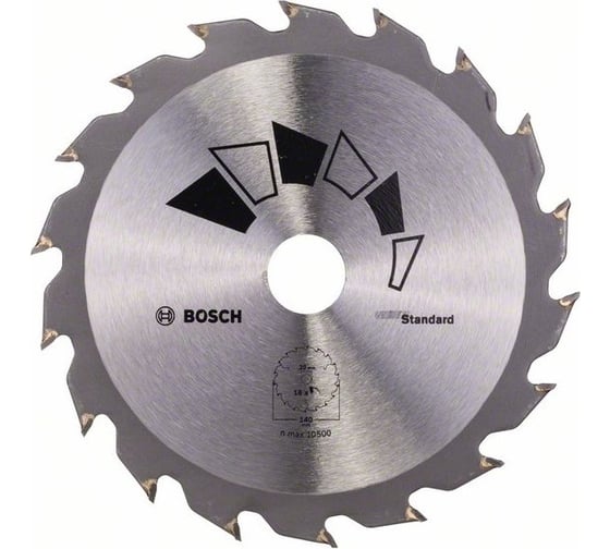 Пильный диск STANDARD MT WO H 140x20/12,75-18 Bosch 2609256804 1