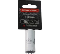 Коронка Bi-Metall 20 мм, М42 Со8% TOOLAS 00007229