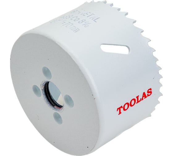 Коронка Bi-Metall 70 мм, М42 Со8% TOOLAS 00007039