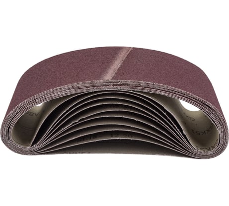 Лента бесконечная для шлифмашин 610x100 мм, Р80, 10 шт TOOLAS 00002901