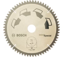Циркулярный диск (210x30 мм; 64 зубьев) SPECIAL Bosch 2609256893