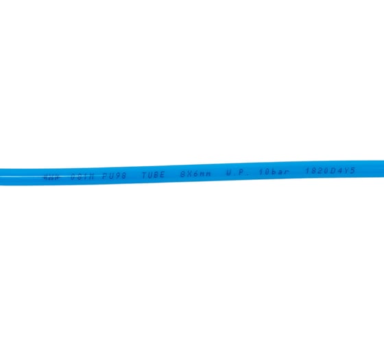 Трубка пневматическая полиуретановая 8х6 мм, 10 м Holzer Flexo 301-106TPU10
