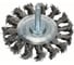 Щетка дисковая (70 мм; хвост. 6мм) пучки INOX Bosch 2608622125 1