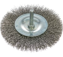 Щетка дисковая (100 мм; хвост 6 мм) INOX Bosch 2608622124