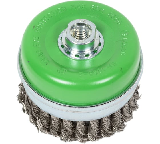 Щетка чашечная (100 мм; М14) витая INOX Bosch 2608622105