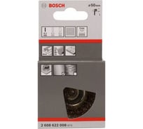 Щетка чашечная (50 мм; хв. 6 мм) латунированная Bosch 2608622008