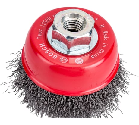 Щетка чашечная (70 мм; М14) стальная Bosch 2608622098