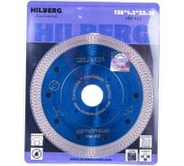 Диск алмазный отрезной Турбо Ультратонкий Х-тип (125х22.23 мм) Hilberg HM402