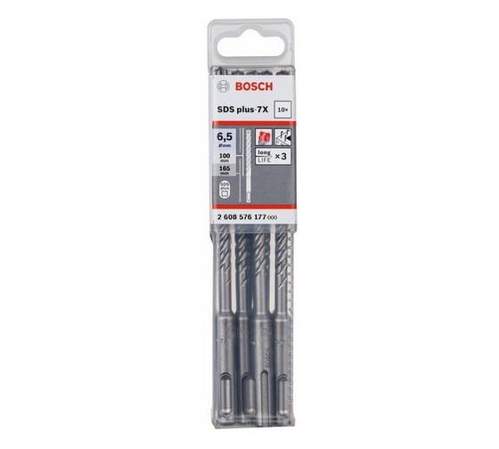 Бур SDS Plus-7 (10 шт; 12x150x215 мм) Bosch 2608576188