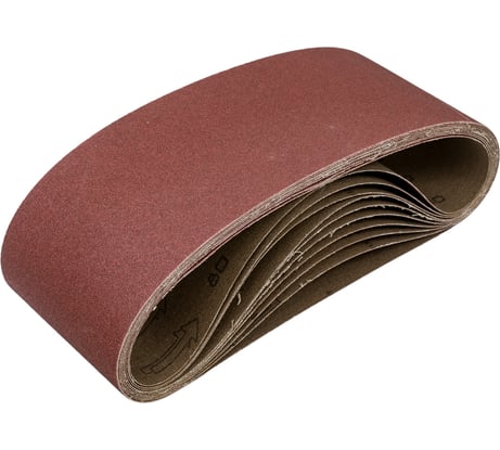 Бесконечная лента AC411X 100x610 мм, Р80, 10 шт Interflex 8040802660-10