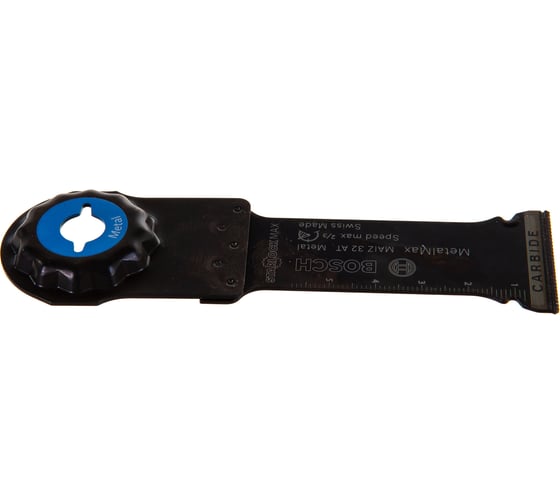 Твердосплавное погружное полотно Metal Max (32x70 мм, MAIZ 32 AT) Bosch 2608662567