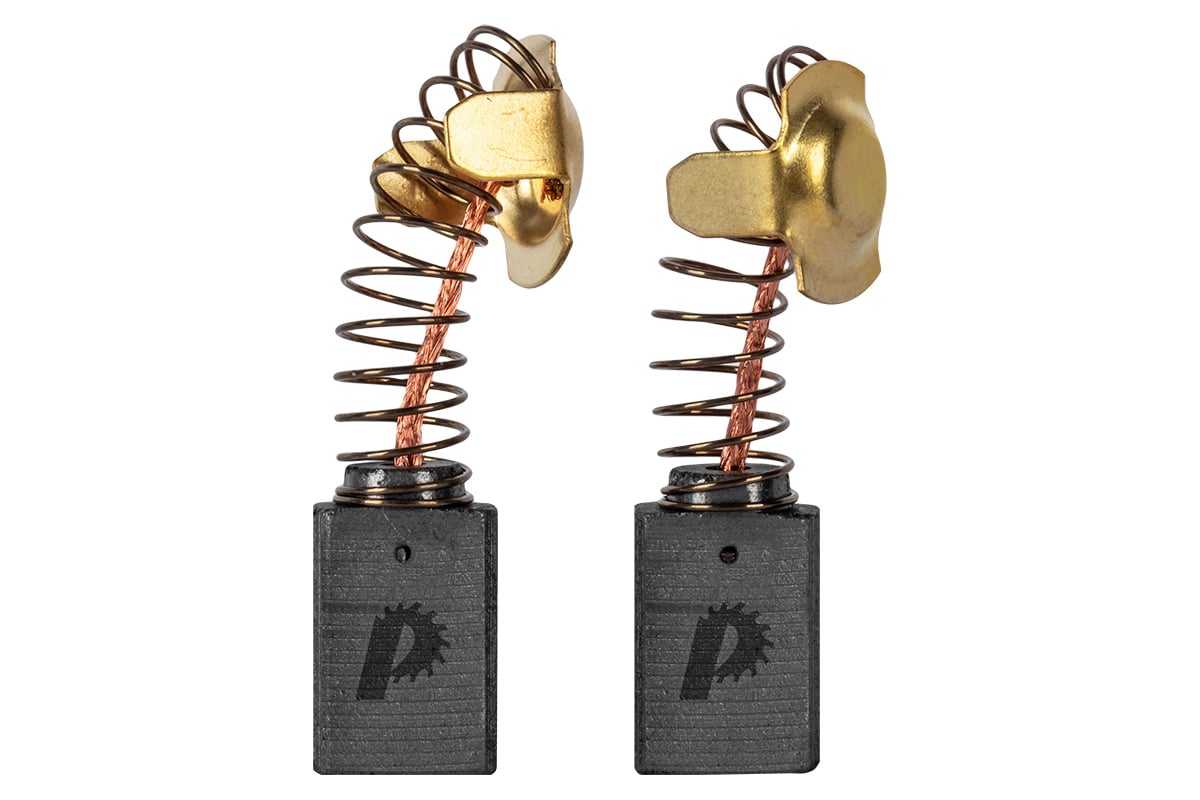 Щетка графитовая с пружиной 7x11x17 мм, 2 шт, автостоп, для HITACHI ...